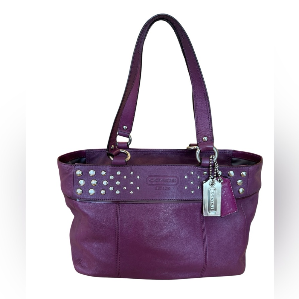 Coach Studded East West Tote — 2010